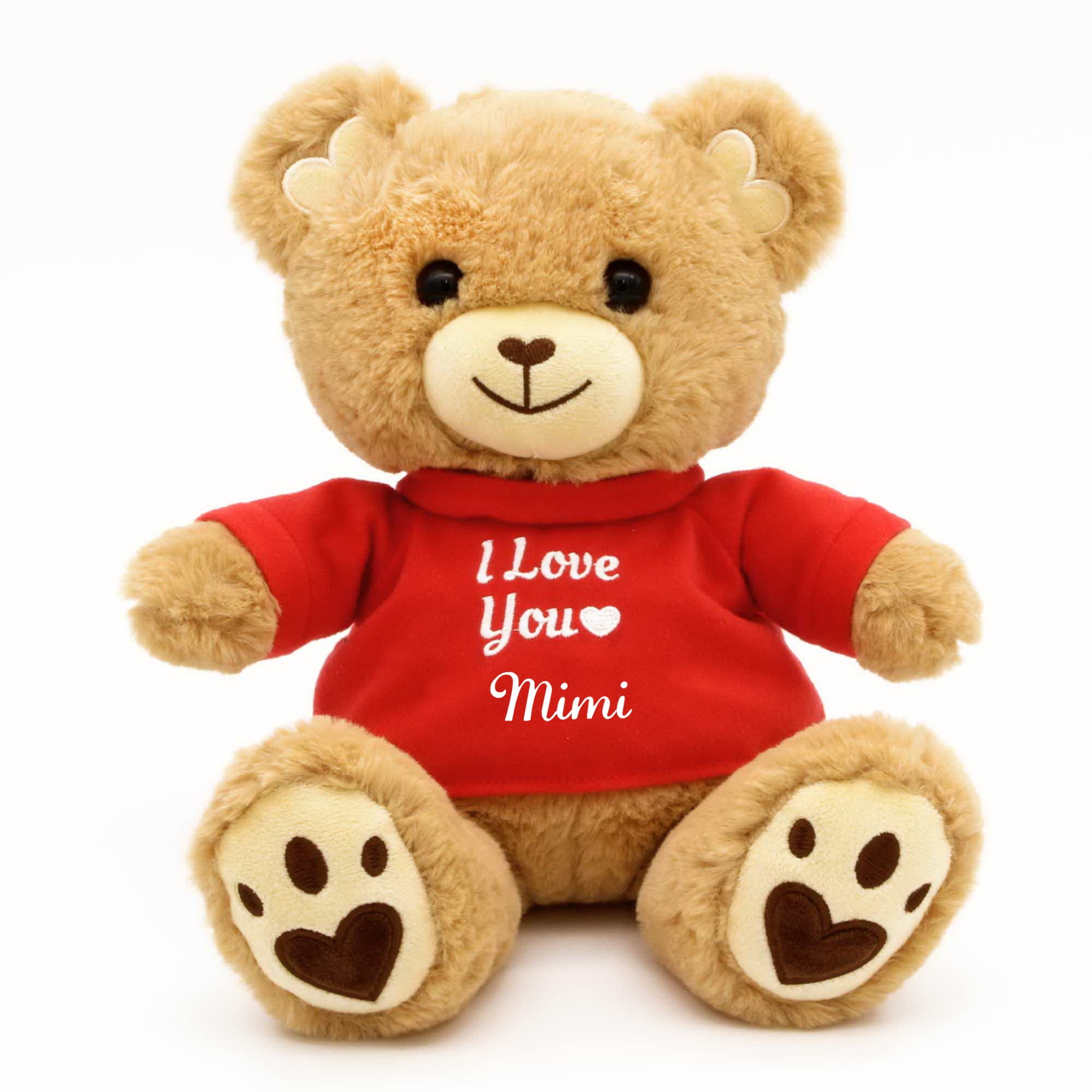 Amazon.com: DIBSIES Personalized Teddy Bear (Love You Mom) : Toys